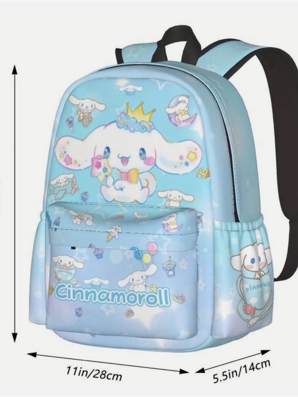 Cinnamoroll Blue Backpack (comes brand new sealed)